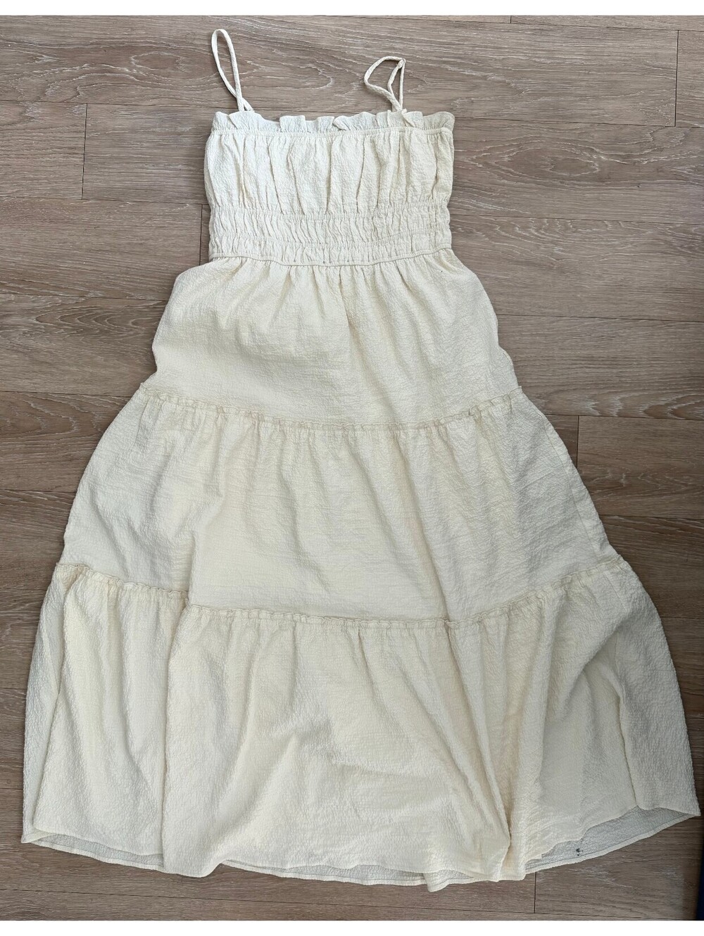 ASTR The Label Cream Maxi Dress Size Large